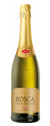 Сидр газированный сладкий БОСКА АННА ФЕДЕРИКА СУПЕРИОРЕ БЕЛЫЙ СЛАДКИЙ  0,75 л стекло 6% Литва