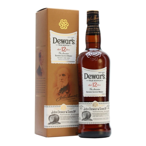 Виски "Dewar's" 12 years old, in box, 0.5 л