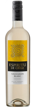 Вино сортовое сухое белое регион Валле Централь «ЕСПИРИТУ ДЕ ЧИЛИ СОВИНЬОН БЛАН» 0,75 л Чили
