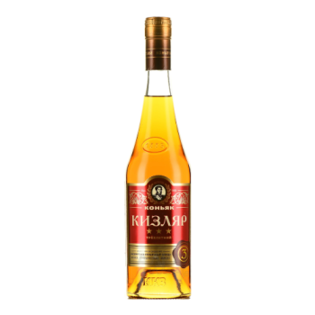 Коньяк "Звезды Кизляра" 3 года, 0.5 л