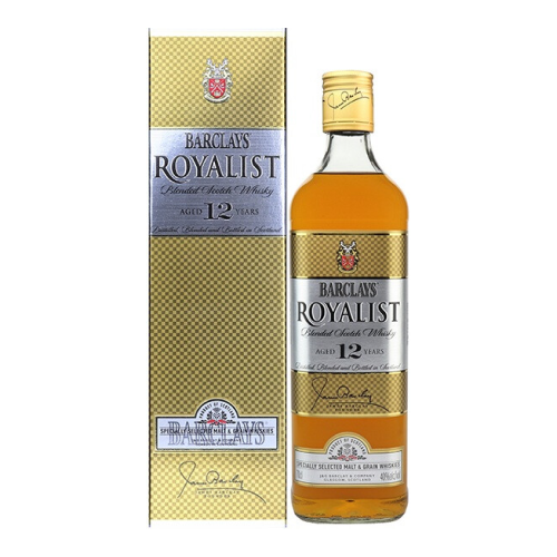 Виски "Barclays" Royalist 12 Years, gift box, 0.7 л