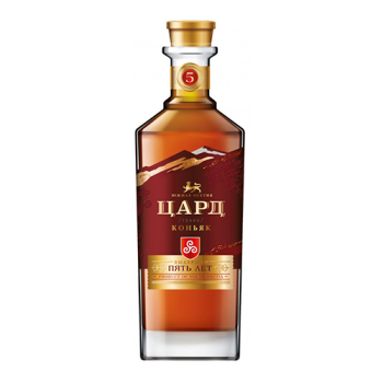 Коньяк Цард 5 лет 40% 0,5л Южная Осетия
