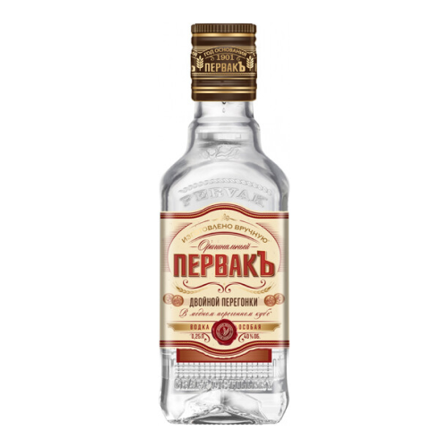 Водка Русский Север, "Первакъ" Домашний Пшеничный Двойной Перегонки, 250 мл