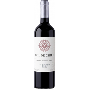 Вино "Sol de Chile" Cabernet Sauvignon-Merlot, Valle Central DO, 2022