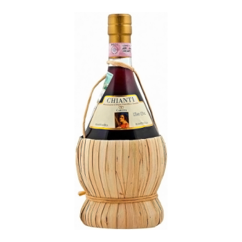 Вино Chianti DOCG "Caretti", in Fiasco
