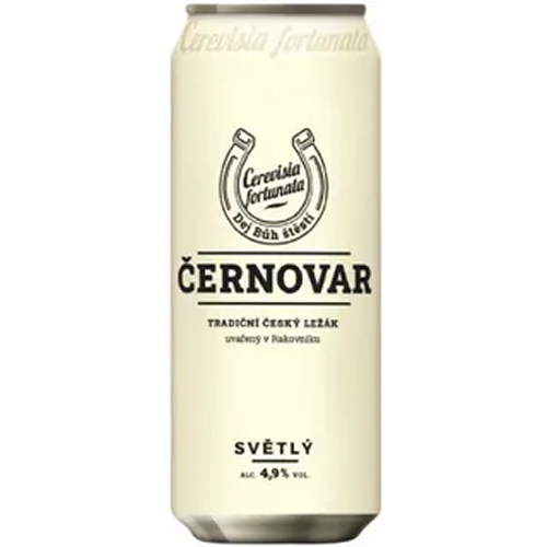 Пиво "Cernovar" Svetle, in can, 0.5 л