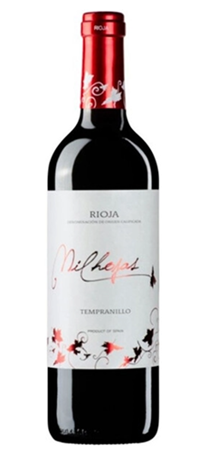 Вино красное сухое "Миль Охас Риоха Темпранильо" 0,75 л Испания