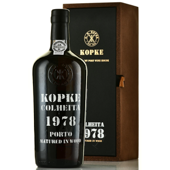 Портвейн Kopke, Colheita 1978 Porto, gift box
