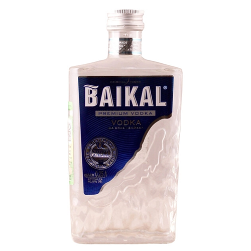 Водка «БАЙКАЛ НА СПИРТЕ «АЛЬФА» 0,25 л Россия