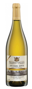 Вино сортовое ординарное белое полусладкое "Алазанская долина" торговой марки ТЕЛААНИ 0,75 л Грузия