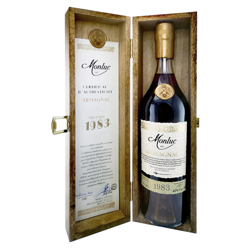 Арманьяк Монлюк Арманьяк Напиток крепкий из дистиллята винного для бренди п/у 0,7л/6 Франция 1983