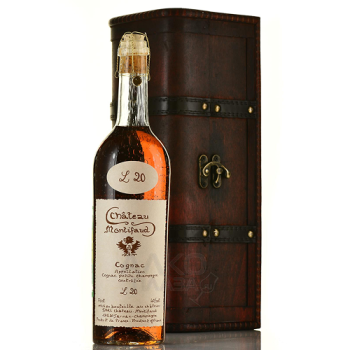 Коньяк Chateau de Montifaud 20 Years Old, Fine Petite Champagne AOC, wooden box "Coffret Royal", 0.7 л