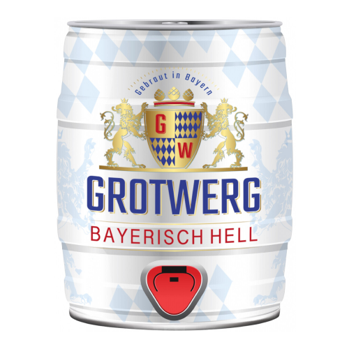 Пиво "Grotwerg" Bayerisch Hell, mini keg, 5 л