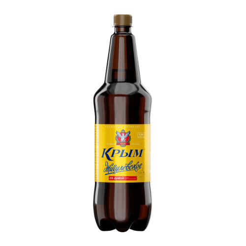 Пиво "Крым" Жигулевское, ПЭТ, 1,3 л