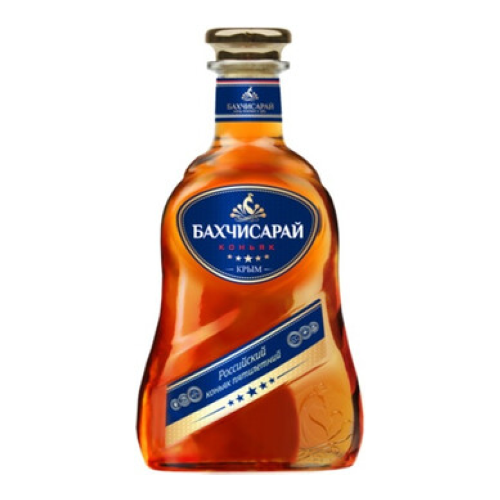 Коньяк Бахчисарай, 5 звезд, 0.5 л Коньяк Бахчисарай, 5 звезд, 0.5 л