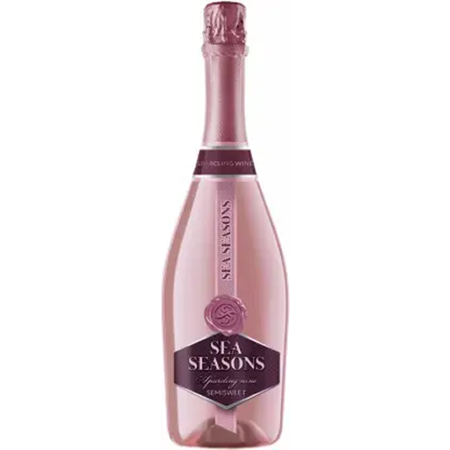Игристое вино "Sea Seasons" Rose Semisweet 0,75л
