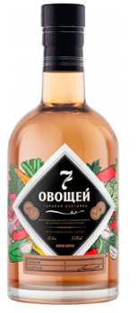 Настойка горькая «7 овощей» 0,5 л Россия