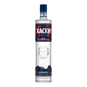 Водка "Хаски" Клюква, 0.5 л