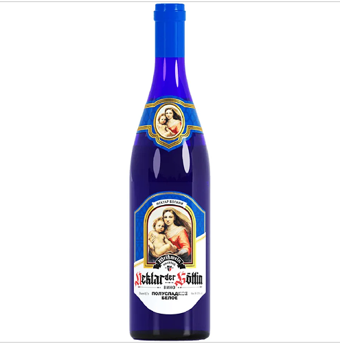 Вино полусладкое белое "НЕКТАР БОГИНИ" 0,7 л Россия