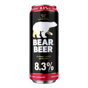 Пиво "Bear Beer" Strong Lager (Russia), in can, 0.45 л