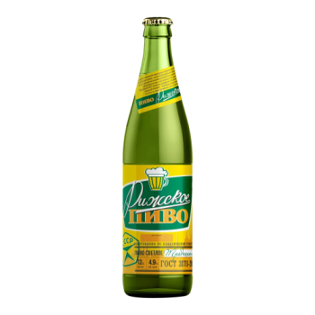 Пиво Рижское Традиционное светлое 4,9% 0,45 л