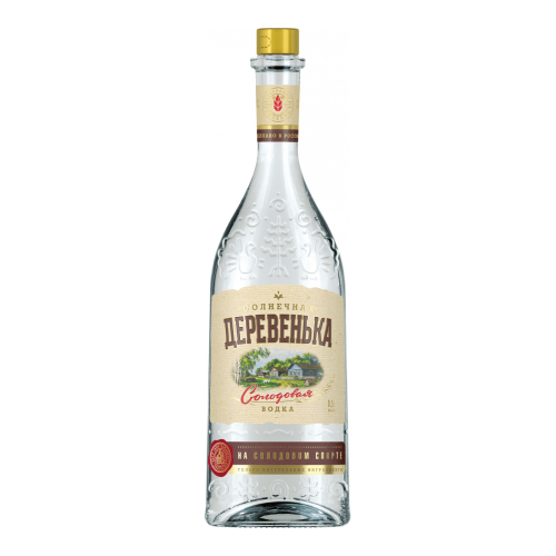 Водка "Солнечная деревенька", 0.5 л