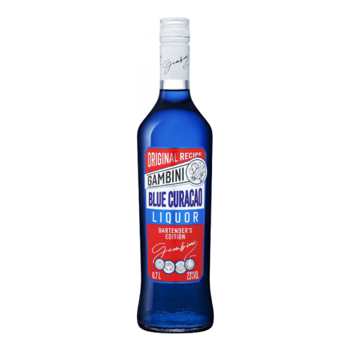 Ликер KVKZ, "Gambini" Blue Curacao, 0.7 л