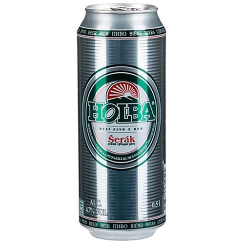 Пиво "Holba" Serak, in can, 0.5 л