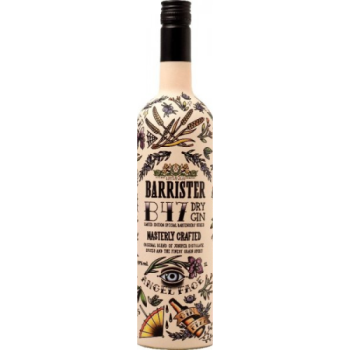 BARRISTER BARTENDERS` EDITION (БАРРИСТЕР БАРТЕНДЕРС ЭДИШН) Джин сухой 1л/6 Россия