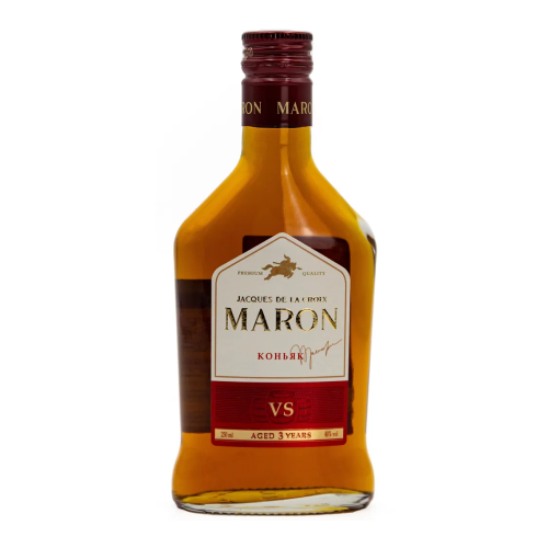 Коньяк "Jacques de la Croix Maron" 3 Years Old, 0.25 л Коньяк "Jacques de la Croix Maron" 3 Years Old, 0.25 л