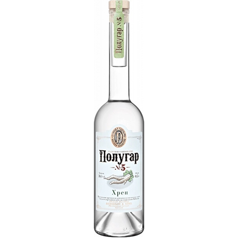 ПОЛУГАР №5. Хрен Спиртной напиток прочий - Спиртной напиток 0,5л/6 Беларусь