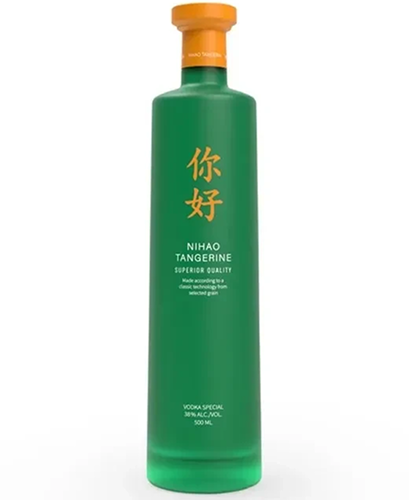 Водка особая "НИХАО ТАНЖЕРИН" 0,5 л Россия