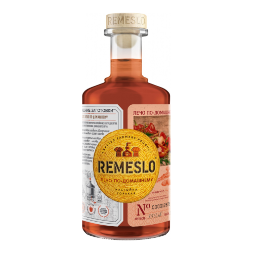 Ликер "Remeslo" Lecho Po-Domashnemu, Bitter, 0.5 л