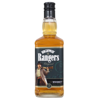 Виски зерновой "ХАЙГВЭЙ РЕЙНДЖЕРС" 3-х летней выдержки 0,5 л Армения