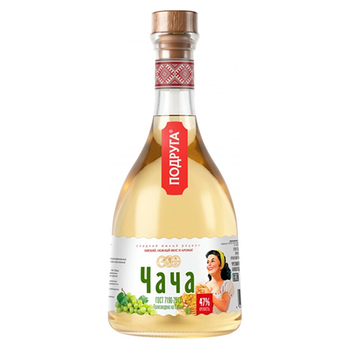 Настойка горькая «ПОДРУГА ЧАЧА» 0,5 л Россия