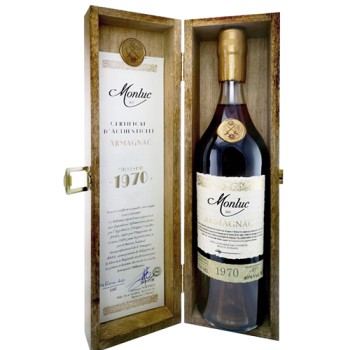 Арманьяк Монлюк Арманьяк Напиток крепкий из дистиллята винного для бренди п/у 0,7л/6 Франция 1970