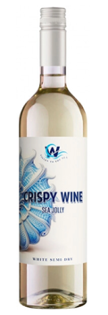 Вино полусухое белое КРИСПИ ВАЙН "СИА ДЖОЛИ" 0,75 л Россия