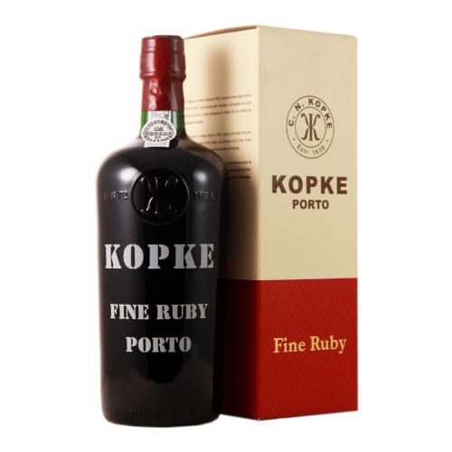 Портвейн Kopke, Fine Ruby Porto, gift box