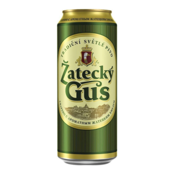 Пиво "Zatecky Gus" Svetle, in can, 0.45 л