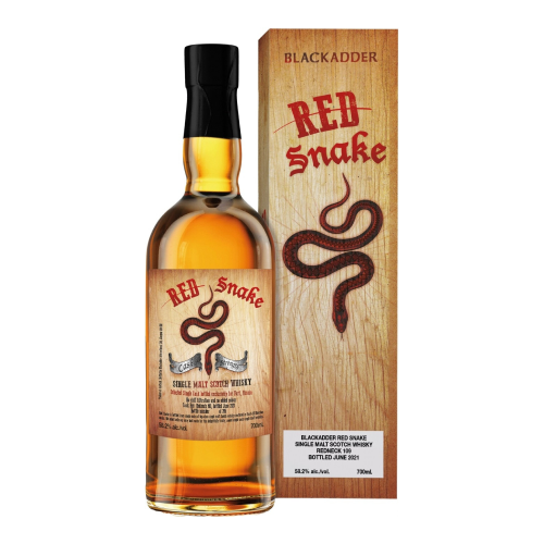 Виски Blackadder, "Red Snake" Redneck 109, gift box, 0.7 л