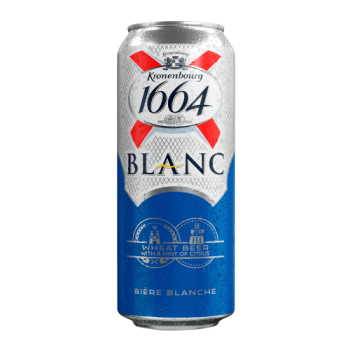 Напиток Кроненбург 1664 Бланк ароматиз.на основе пива 0,45л ж/б 4,5% пастеризованный