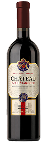 Вино сухое красное "ШАТО ДЭ ШАТАНЬЕ" 0,75 л Россия