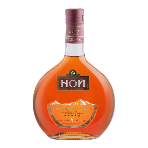 Коньяк "Ной Традиционный" 5-летний, 0.5 л