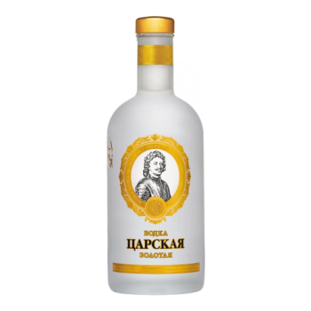 Водка "Царская" Золотая, 0.7 л