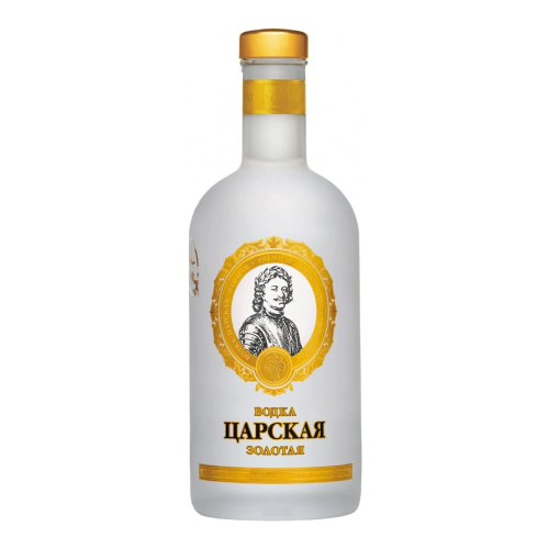 Водка "Царская" Золотая, 0.7 л