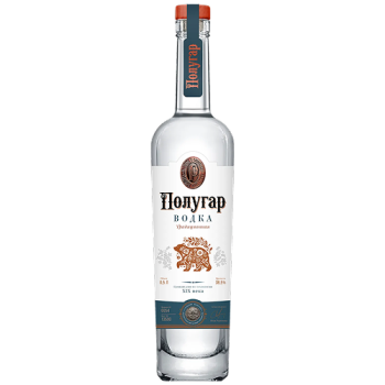 Водка «Полугар» 0,5 л Россия