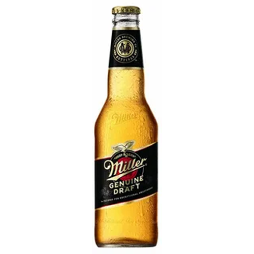 Пиво "Miller" Genuine Draft (Czechia), 0.33 л