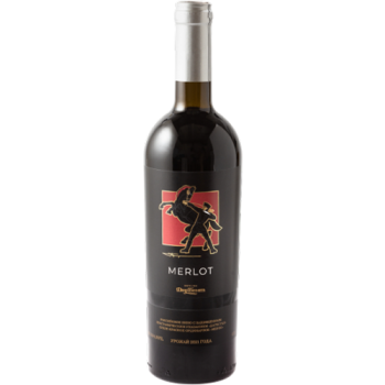 Мерло Российское вино ординарное с згу Дагестан сух кр  0,75л/6 Россия