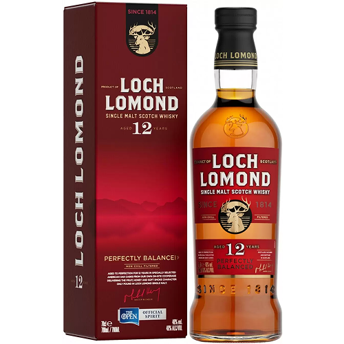 Виски "Loch Lomond" 12 Years Old, gift box, 0.7 л