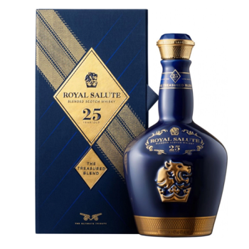 Виски Chivas, "Royal Salute" 25 Years Old The Treasured Blend  0.7 л